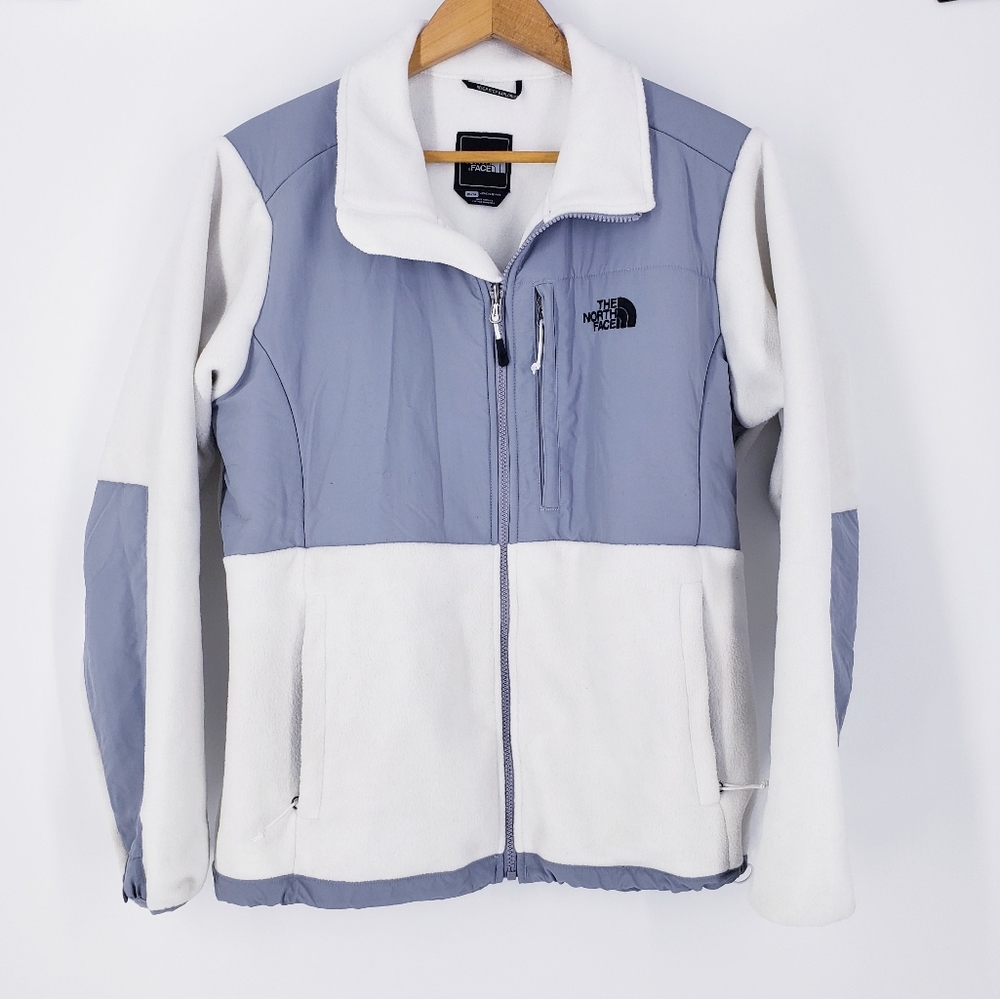 North Face White Fleece Jacket Size XL